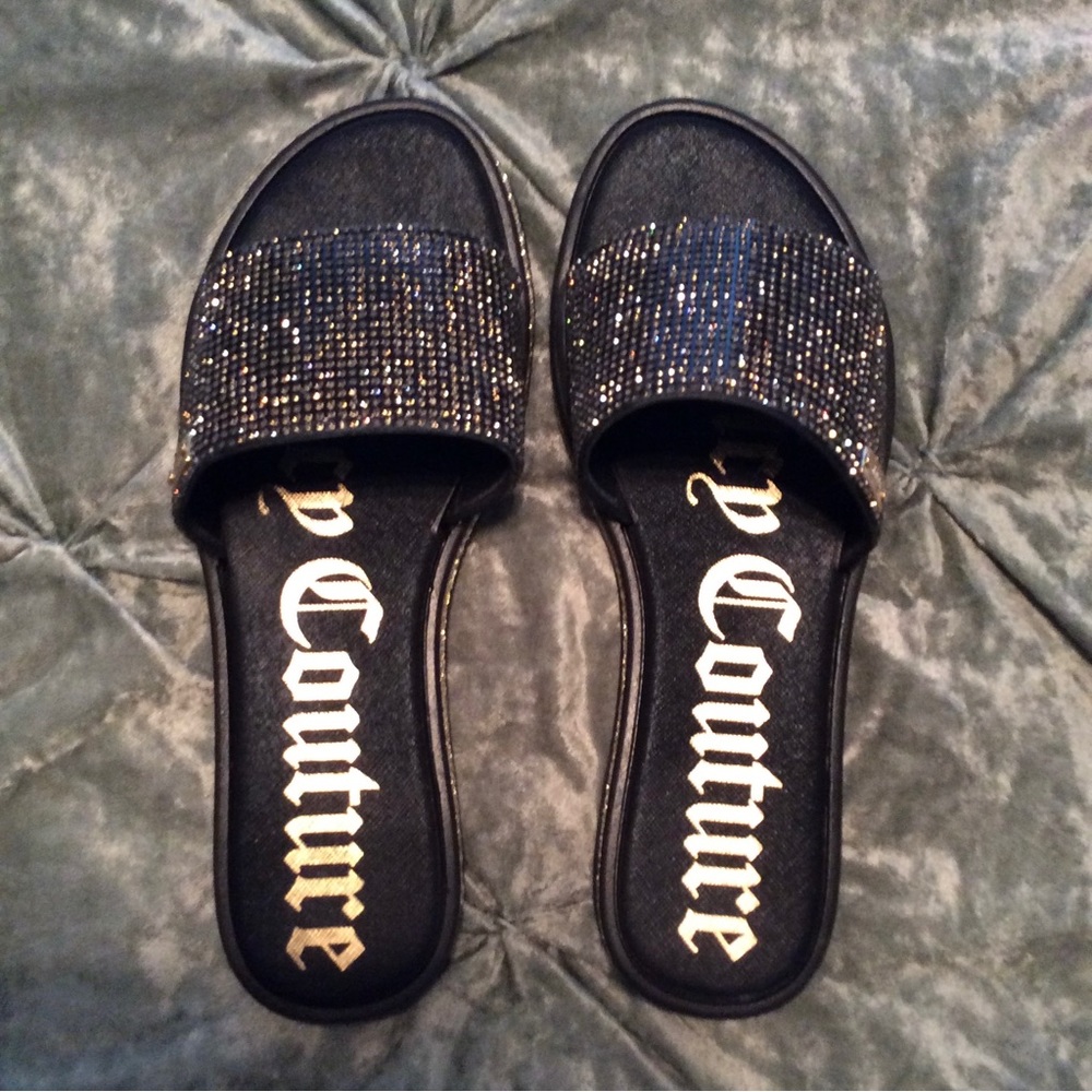 Juicy Couture slides size 8